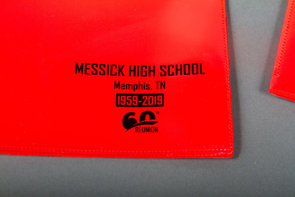 plastic pocket folder messick school reunion
